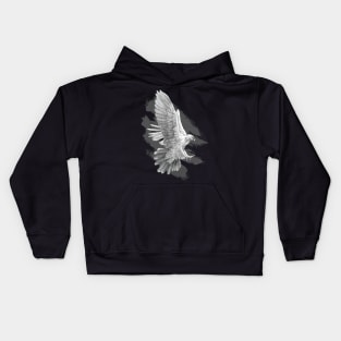 Graphite Eagle Kids Hoodie